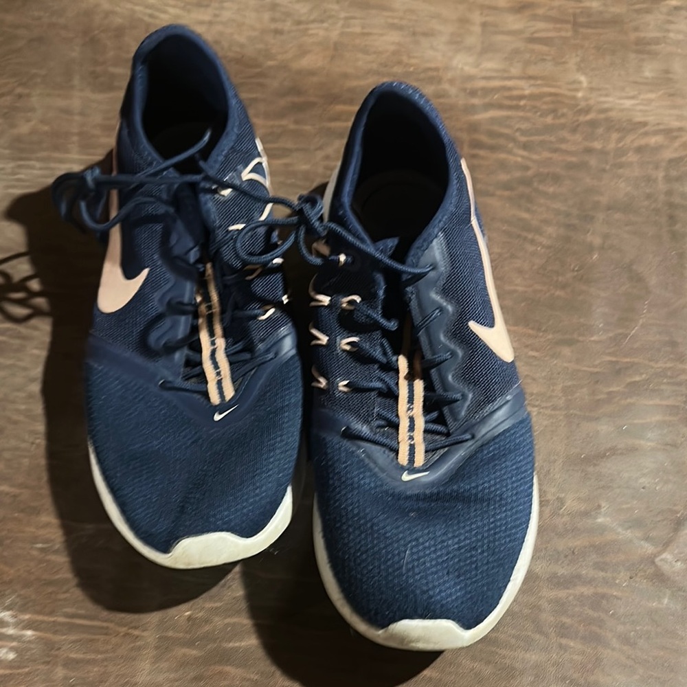 Nike Blue and White Athletic Shoes